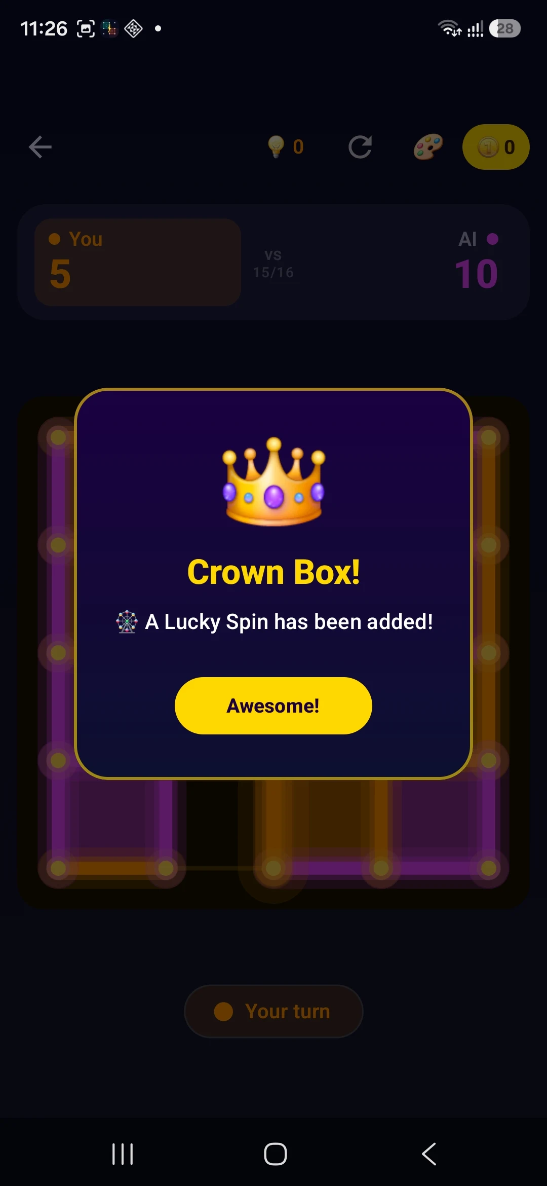 Dots & Boxes: Dot Clash AI screenshot